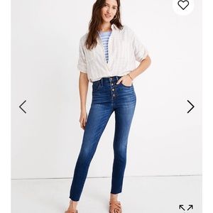 Madewell 10" high-rise skinny